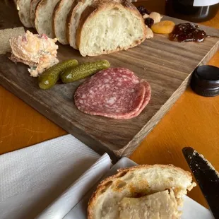 Our pick three cheese board.