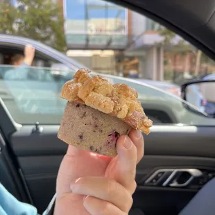 Blackberry Almond Muffin