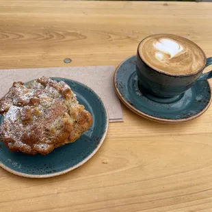 Muffin and Cappuccino