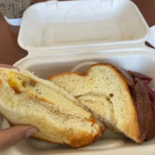 Egg Frittata Sandwich