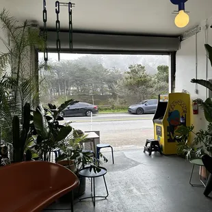 View of the street from inside | @ashleyyyvonne @foodbyashley on IG