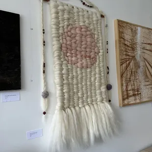 Unique and cool art on the walls