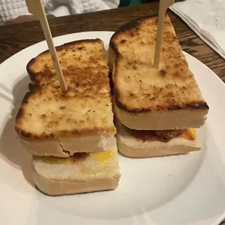 Mozzarella Stick Grilled Cheese Sandwich