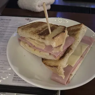 Grilled Ham, Apple, and Cheese