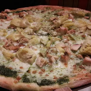Pesto & Artichoke Pizza