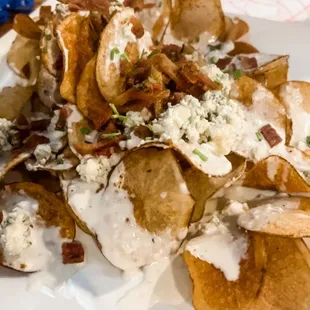Blue cheese chips