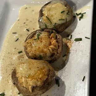 Crab Stuffed Mushrooms