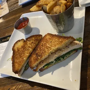 Chicken and Fig Sandwich