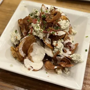 Half order of Blue Cheese Chips