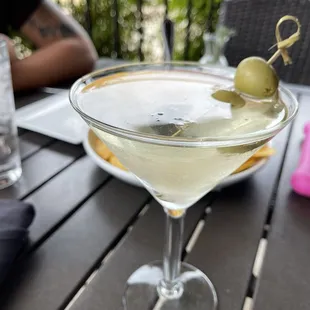Dirty martini