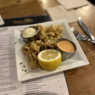 calamari (half portion)