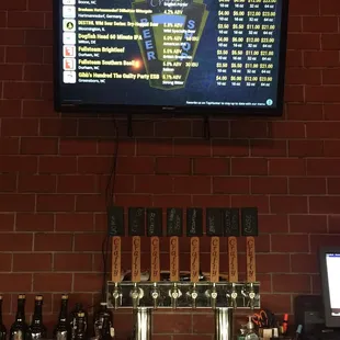 Draft taps.