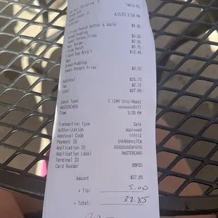 Everything well priced! So filling