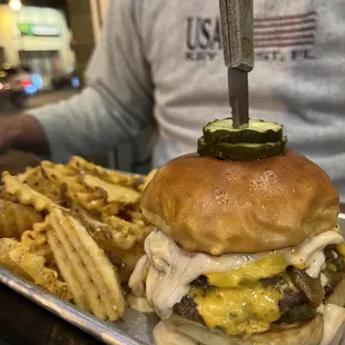 FRIED ONION BUTTER BURGER