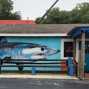Entrance to Crafty Crab