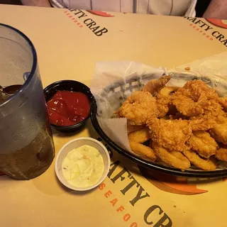 Fried Shrimp Basket (10)