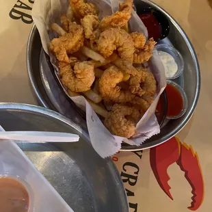 Fried Shrimp Basket(10 pcs)