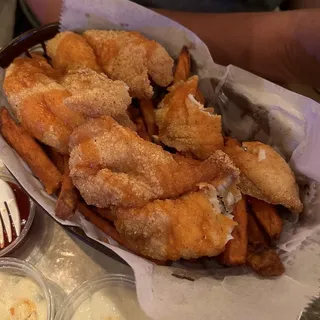 Fried Catfish Basket (4pcs)