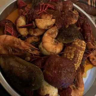 C. Headless Shrimp and Crawfish