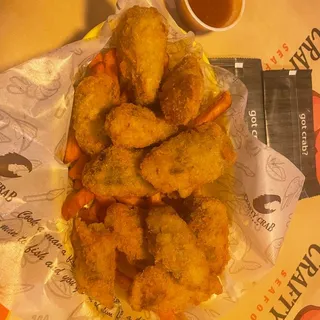 Fried oysters basket