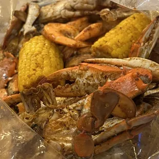 Blue Crab and Shrimp Combo @Crafty Crab-Orange Park