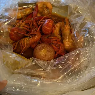 C. Whole Shrimp & Crawfish Combo
