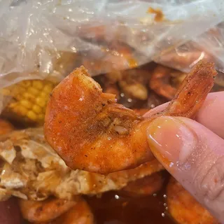 A. Snow Crab & Headless Shrimp Combo