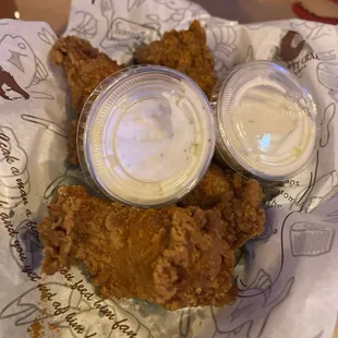 Lemon Pepper Fried Chicken Wings.