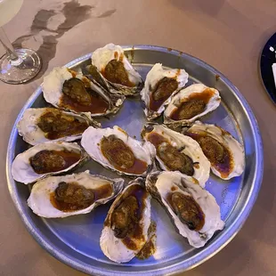 Steamed Oysters- Orgasmic and full of flavor!