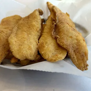 4 Fried Tilapia Basket
