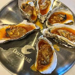 Steamed Oysters