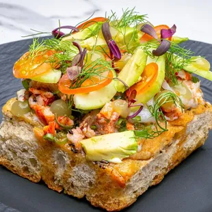 Shrimp &amp; Lobster Toast