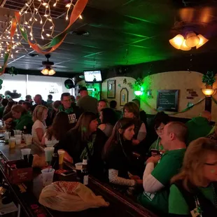 The best spot in town for st pattys day.