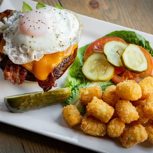 The B&amp;E Burger