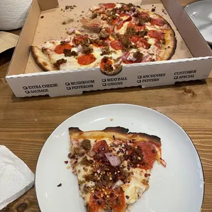 Three 3 Topping Gluten Free Pizza