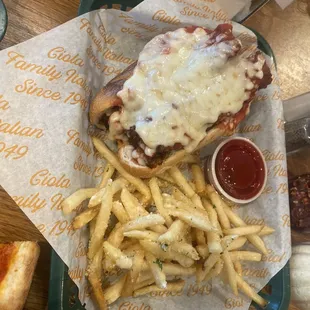 Chicken Parmesan sub :)