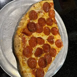 I ordered 2 slices of pepperoni and extra cheese