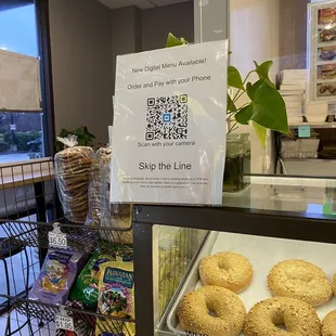 You can skip the line by ordering via digital menu