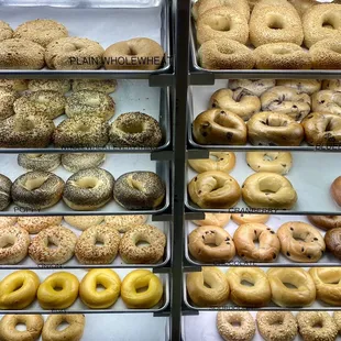 Bagels on bagels yum