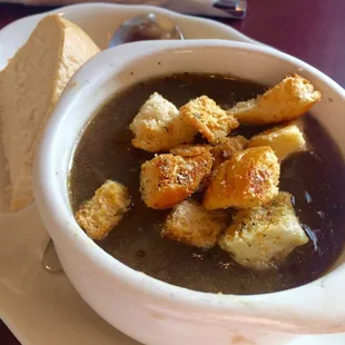 Bistro French onion soup