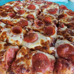 Pepperoni pizza