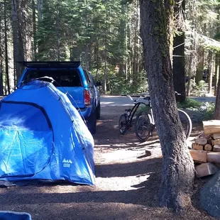 Plenty of driveway for up to two cars.