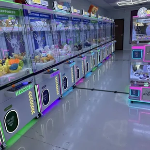 Claw machines