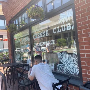 Front of store