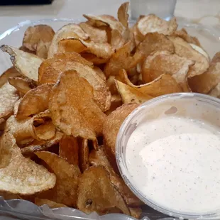 Homemade chips. So addicting.