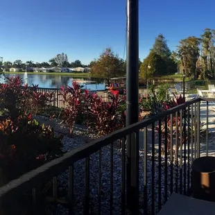 Great great location and view! This is taken from our table!