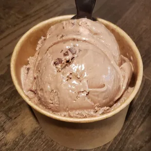 Dark Chocolate Truffle Ice Cream Cup at Crank and Boom Clay&apos;s Mill