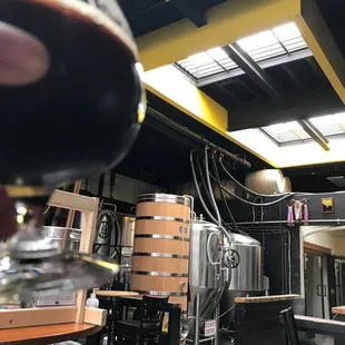 Raise a glass at Crank...Trail Bandit(Peanut Butter Chocolate Milk Stout)