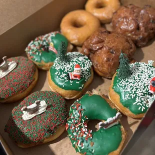 Holiday special donuts