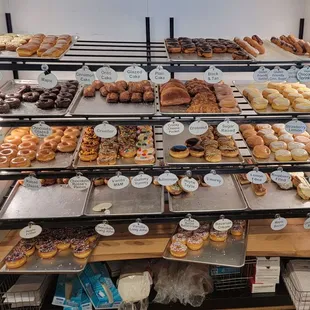 Wall of donuts